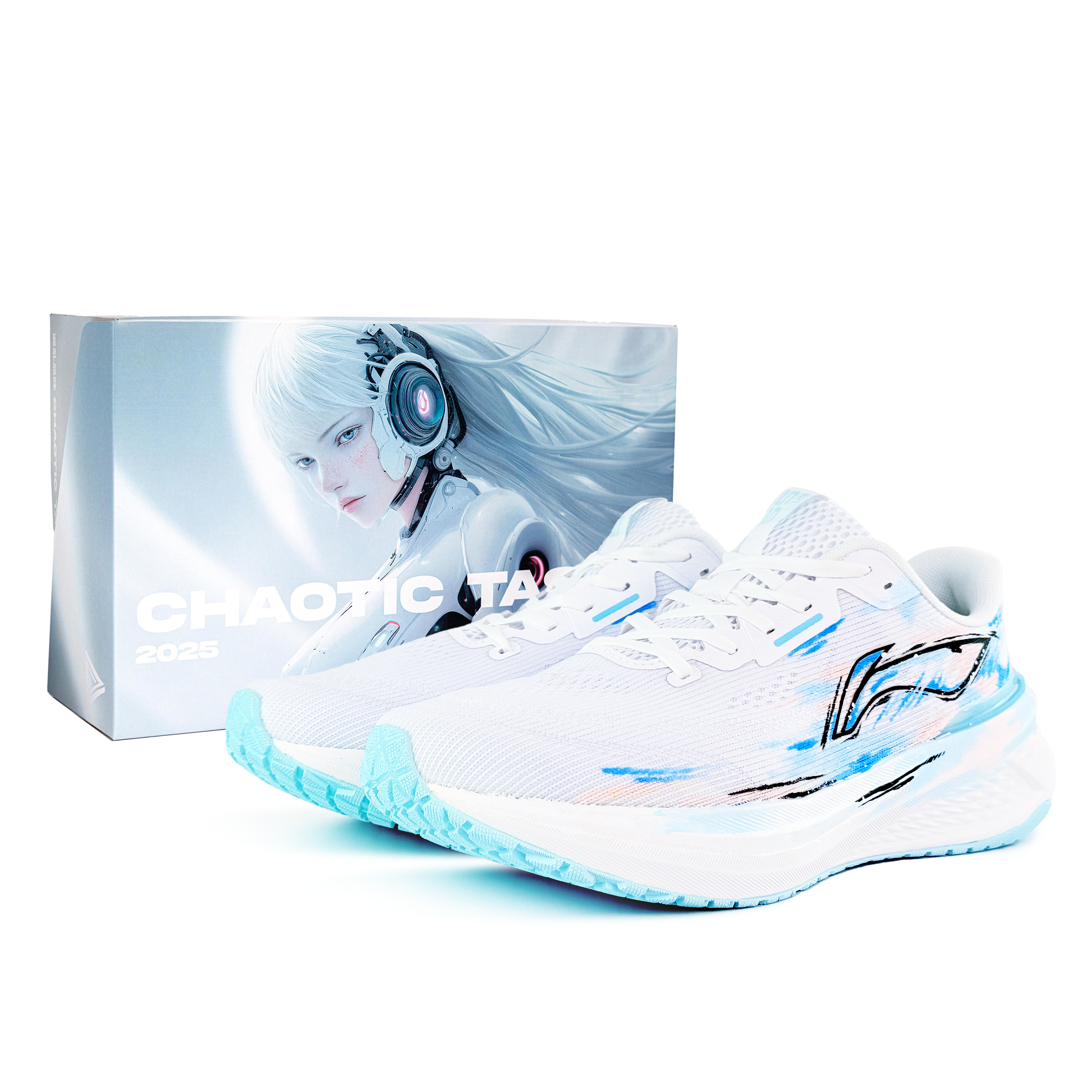 

Wu Yue 3.0 амортизирующие нескользящие износостойкие низкие кроссовки для бега мужские LINING, синий