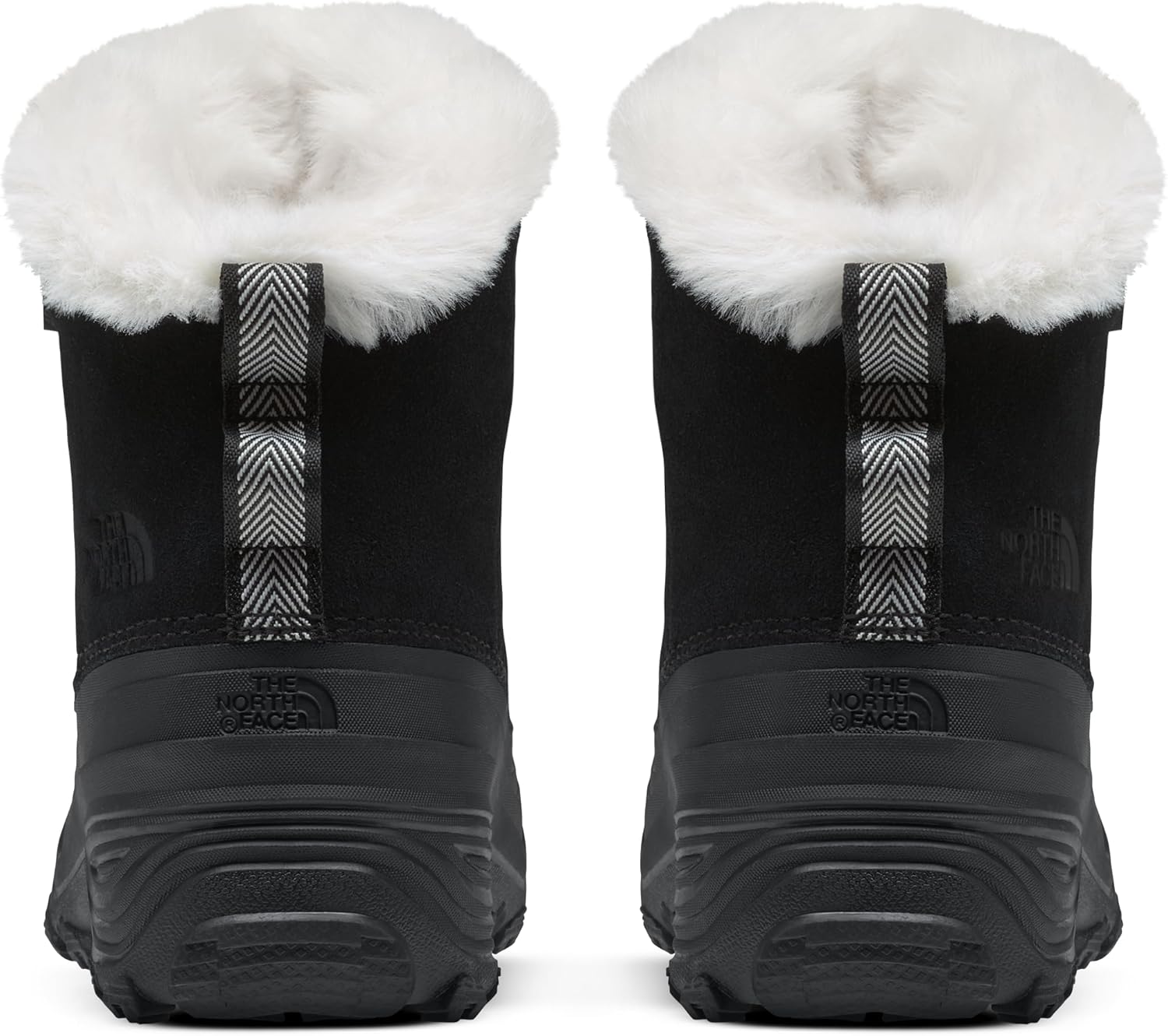 Детские водонепроницаемые утепленные снежные ботинки THE NORTH FACE Kids' Shellista Lace V, Прочные ботинки с герметичными швами, черный — фото 3