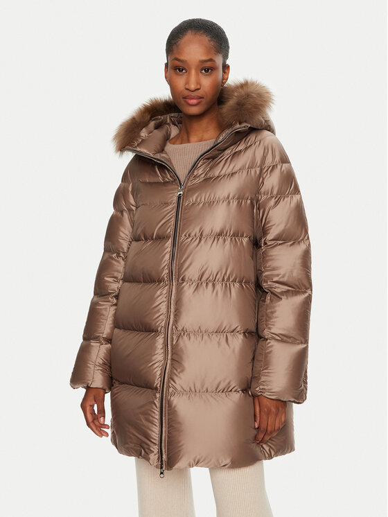 

Пуховик regular fit Hanna 8N602F Hetregó, бежевый