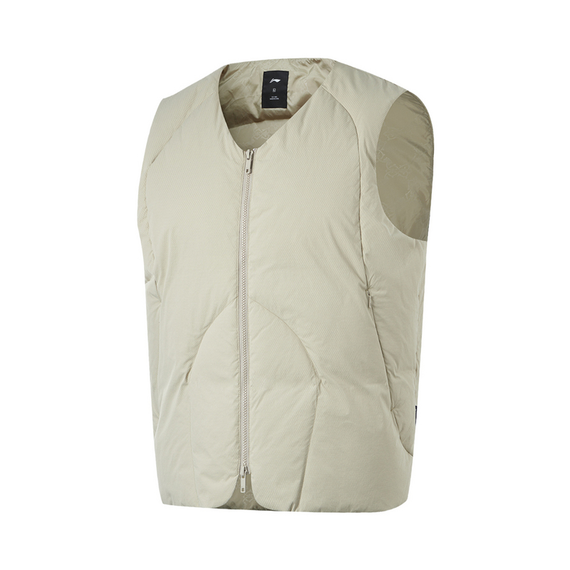 

Жилет LiNing Outdoor Collection CF Tracing Vest для мужчин, цвет Rock Gray, Limewash Gray