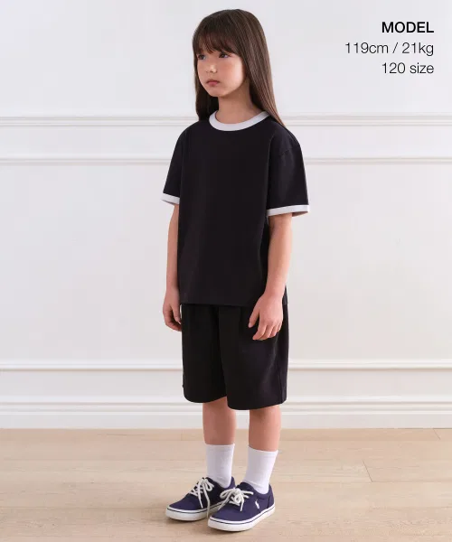 Детские шорты MUSINSA STANDARD KIDS из двойного трикотажа — фото 2