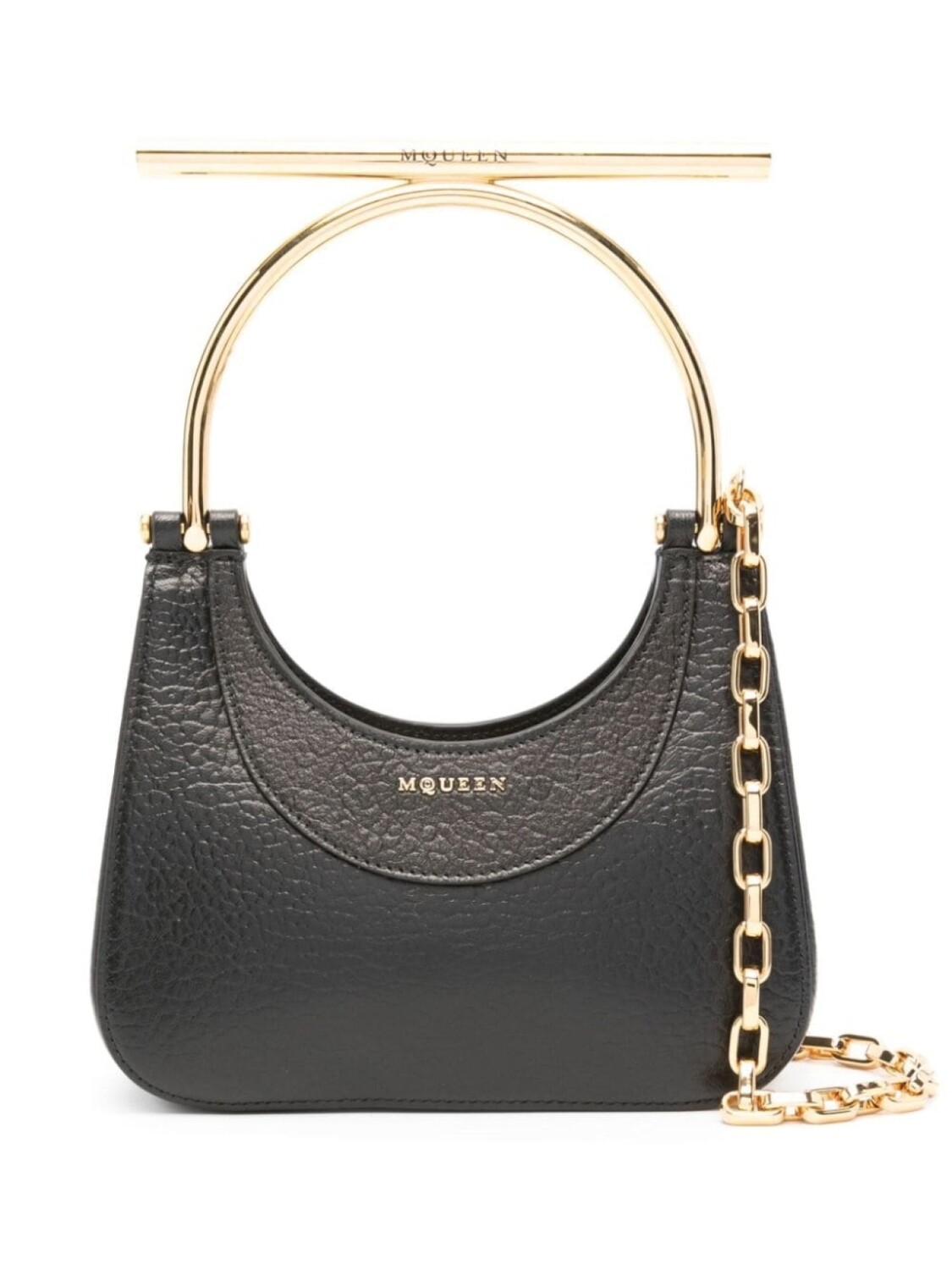 

Alexander McQueen сумка-тоут Cross-Bar размера мини, черный