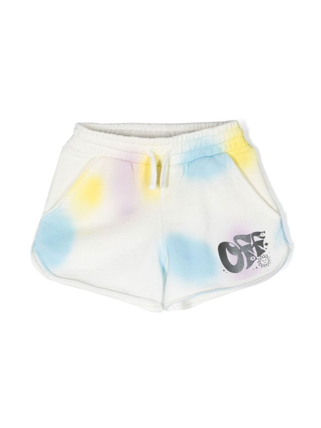 

Off-White Kids шорты с графичным принтом, нейтральный цвет