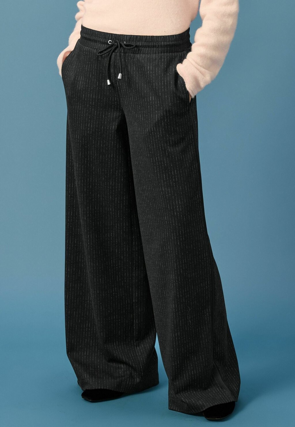 

Спортивные брюки BRUSHED WIDE LEG Next, черный