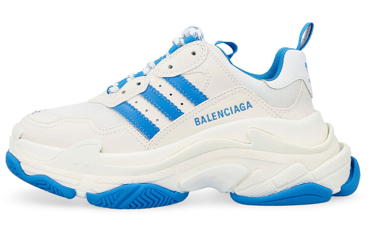 Кроссовки Balenciaga Triple S Women, белый/синий