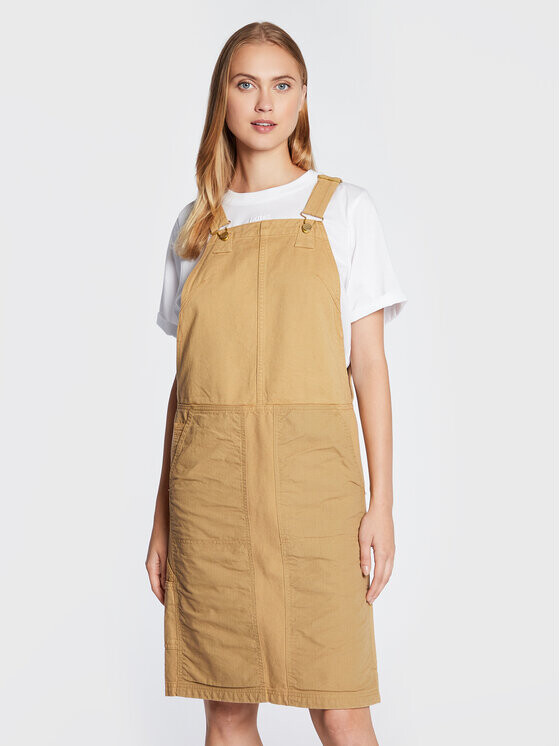 

Джинсовое платье стандартного кроя Carhartt Wip, коричневый