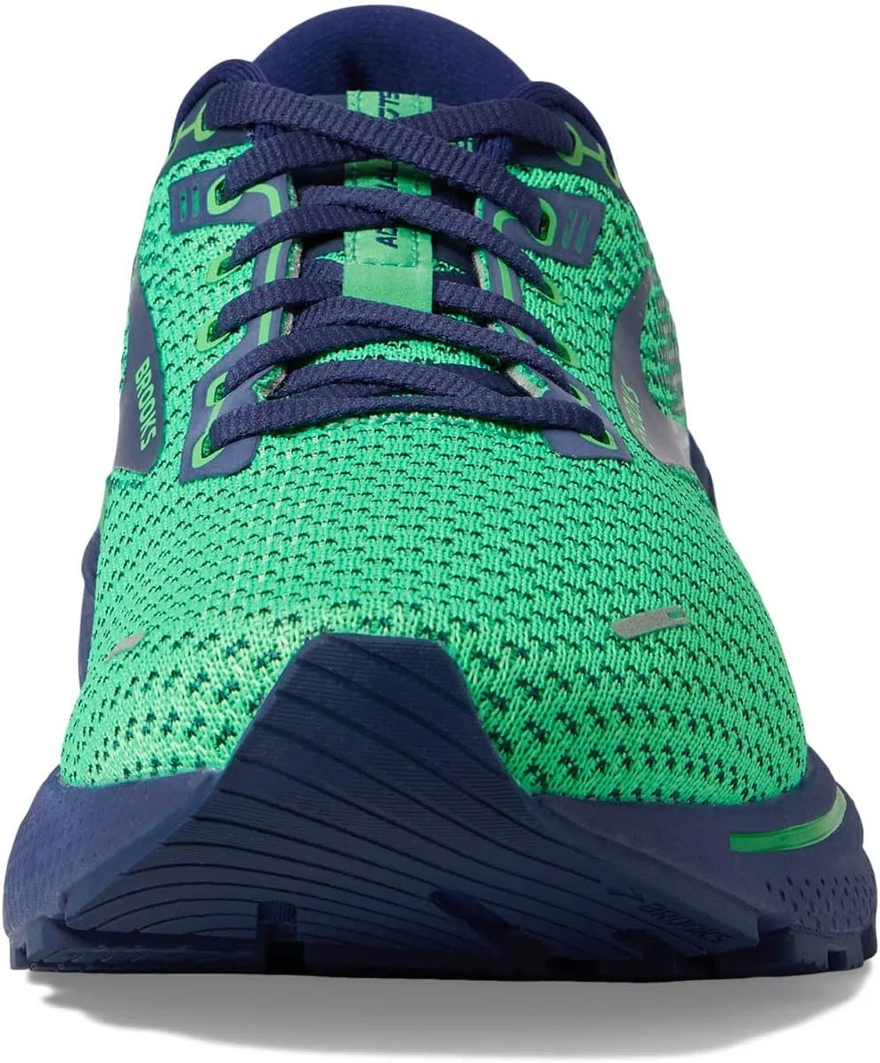Мужские беговые кроссовки Brooks Adrenaline GTS 22, Green Navy — фото 3