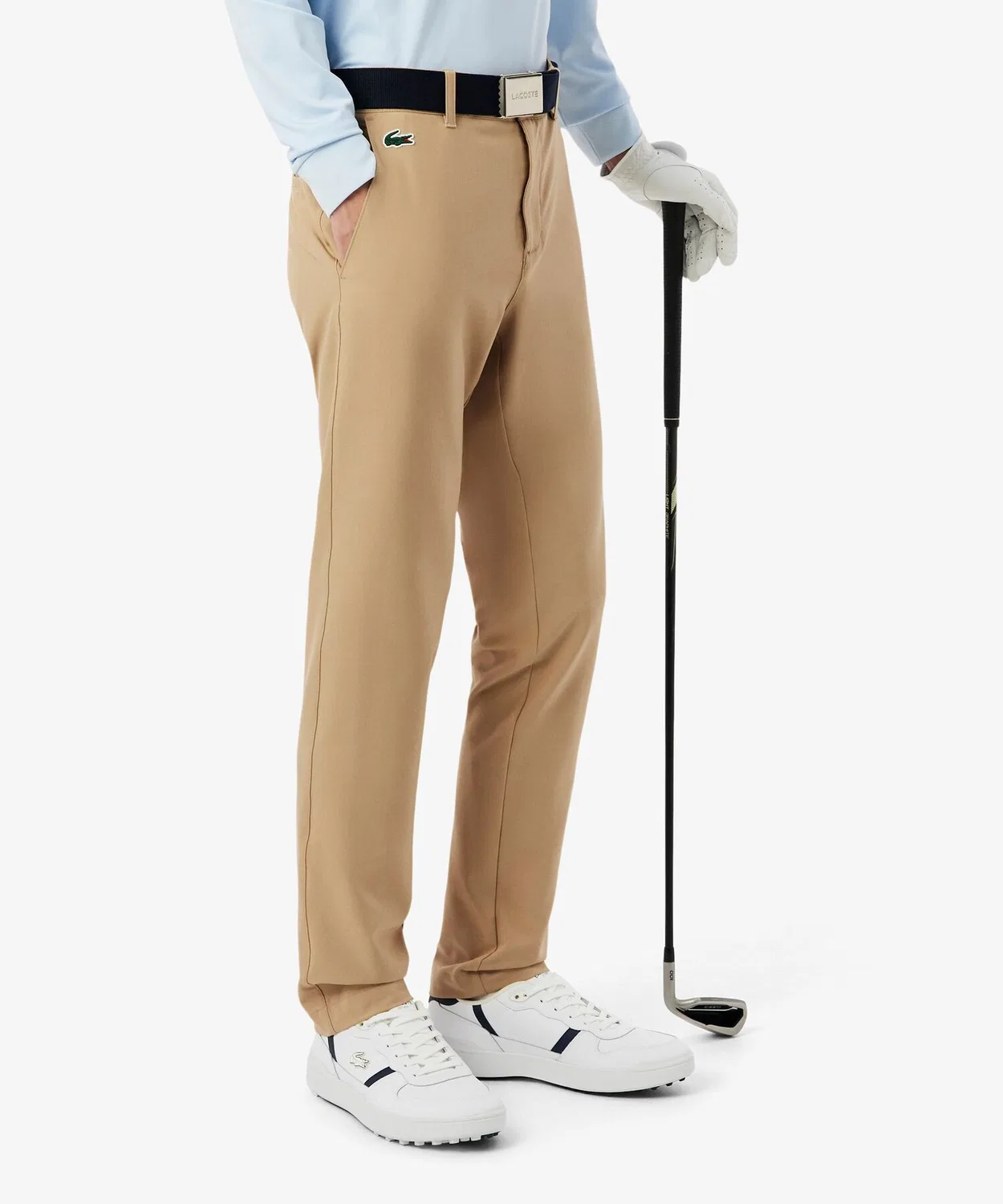 Гольф-брюки Ultra Dry Twill Slim Fit, полиэстер, бежевые