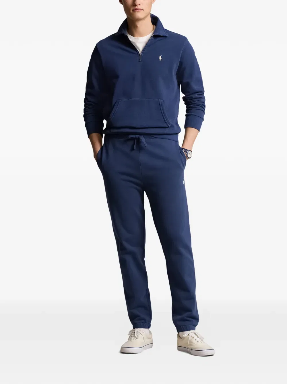 Толстовка с застежкой-молнией Polo Ralph Lauren, синий — фото 2