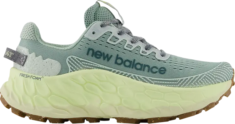 

Кроссовки Wmns Fresh Foam X More Trail v3 Wide 'Salt Marsh Limelight', зеленый