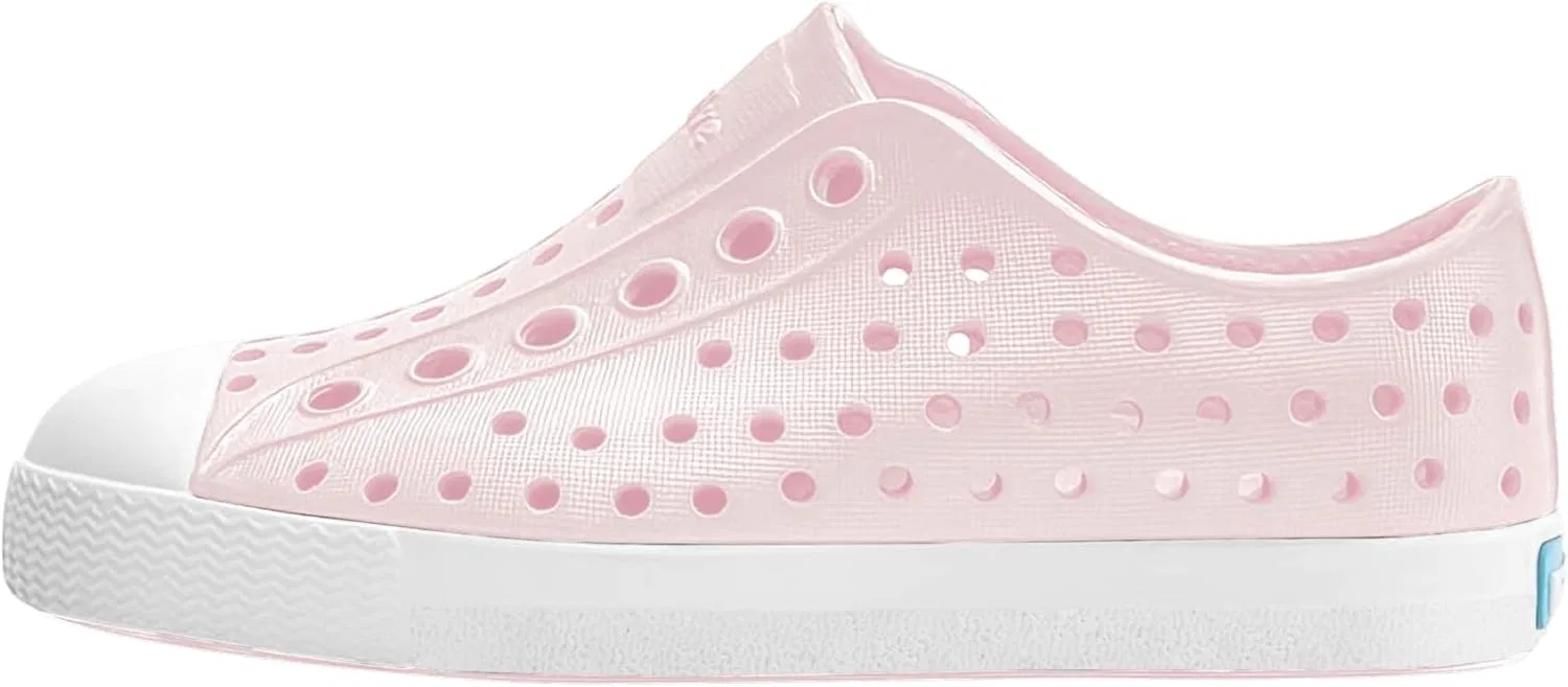 Кроссовки для девочек Native Shoes Jefferson, Milk Pink/Shell White — фото 3