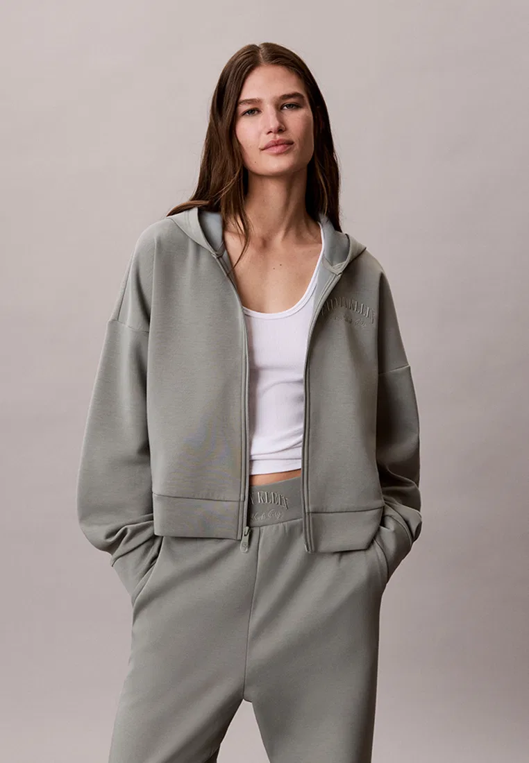 Куртка, утепленная, Calvin Klein Sport, Heritage Classic Spacer Jacket, серый