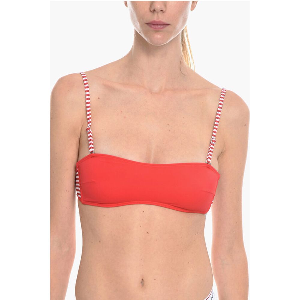 

Полосатые детали BFB-DOLYS Bandeau бикини-топ Diesel, Red