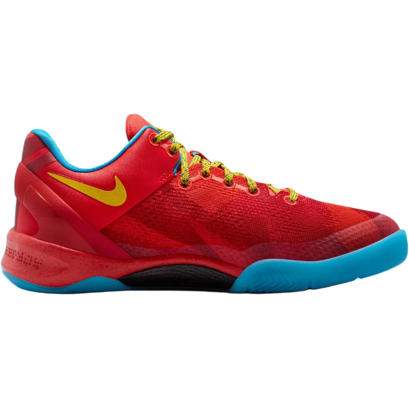 Nike Детские баскетбольные кроссовки Kobe 8 Low top Red Kids' — фото 3