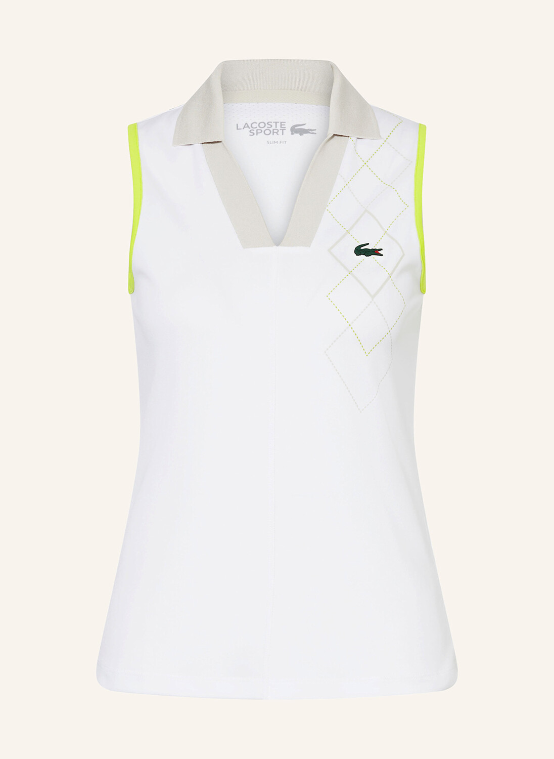 

Функциональная рубашка-поло LACOSTE, белый