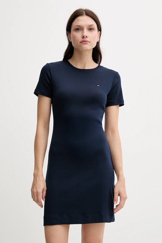 

Хлопковое платье Tommy Hilfiger, синий