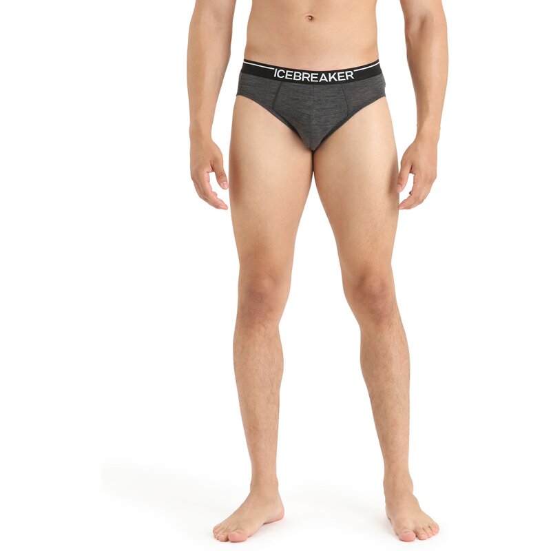 

Функциональные трусы / плавки "мужские анатомические трусы" Icebreaker, цвет jet hthr