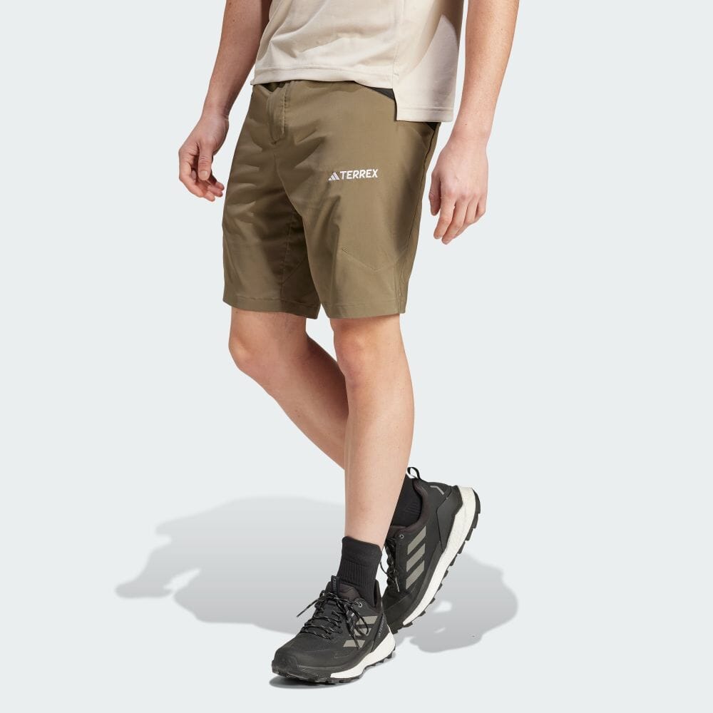 

Шорты Adidas Terrex XPERIOR Mid Shorts, цвет Olive Storer