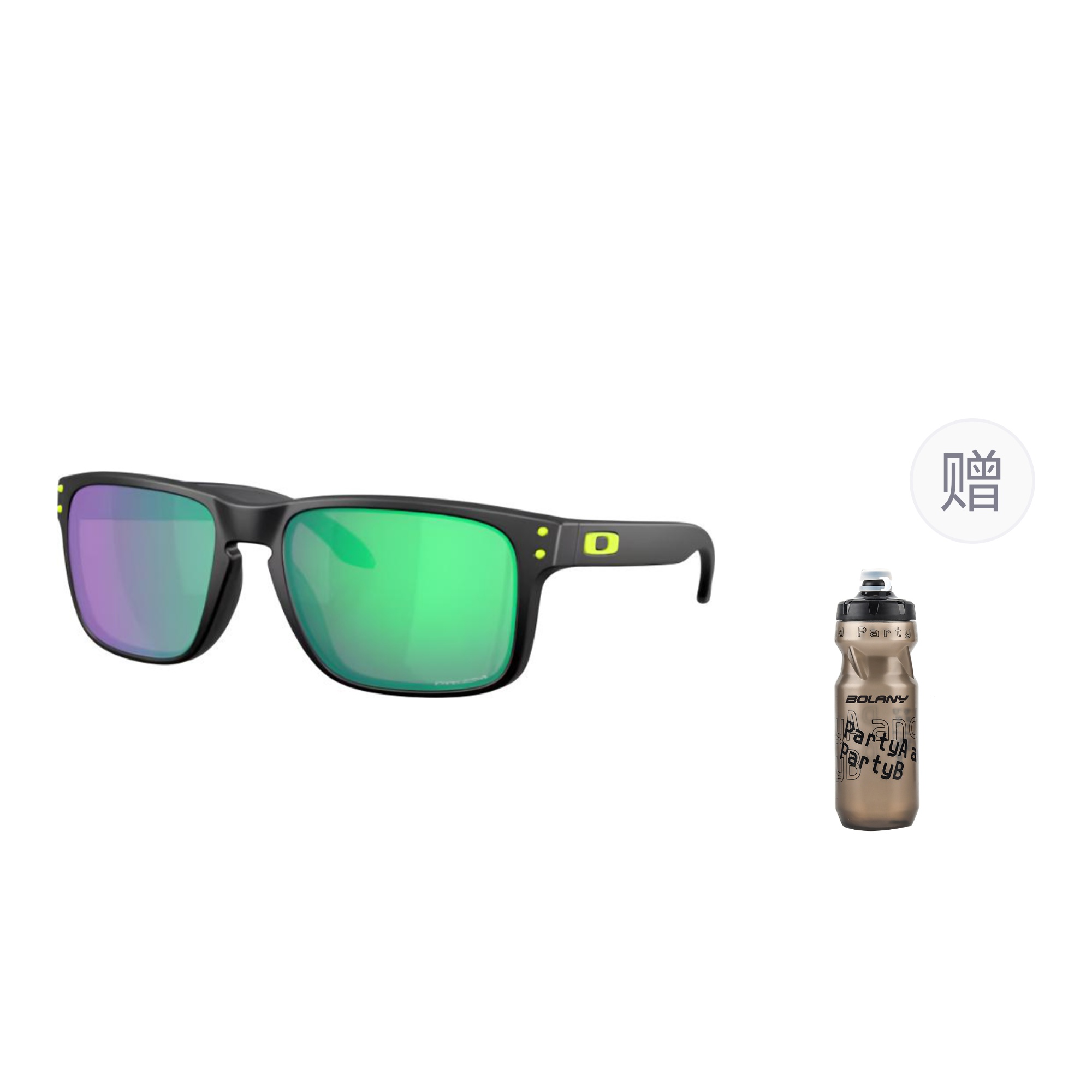 

Oakley Холбрук Солнцезащитные очки, 9244-83 Jadeite Green+Kettle
