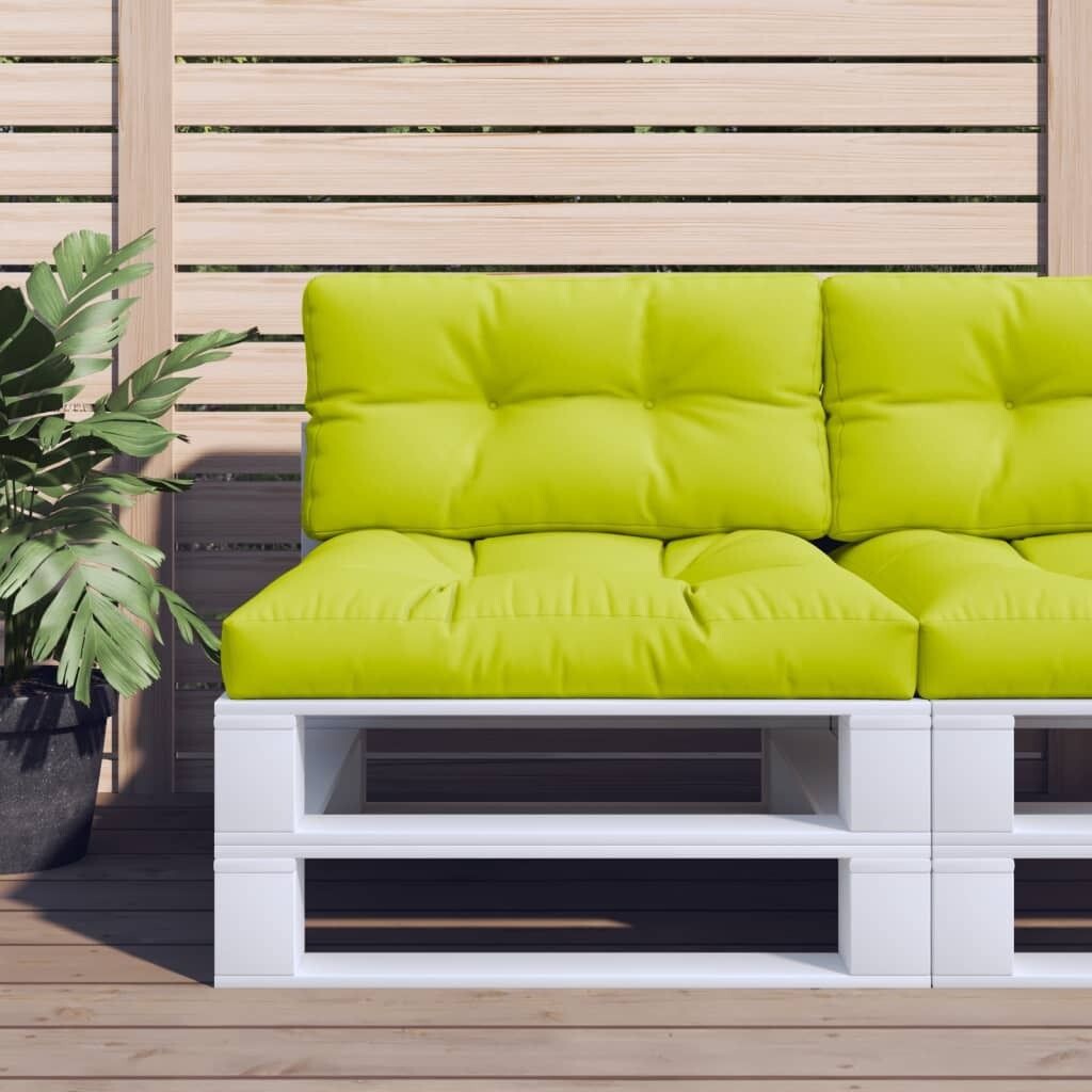 

Подушка-поддон 2 шт. Светло-зеленая ткань DKD HOME DECOR, черный