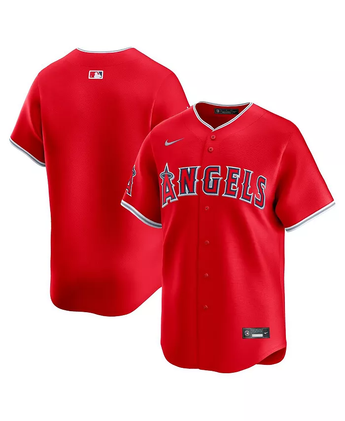 

Мужская красная альтернативная лимитированная футболка Los Angeles Angels Nike