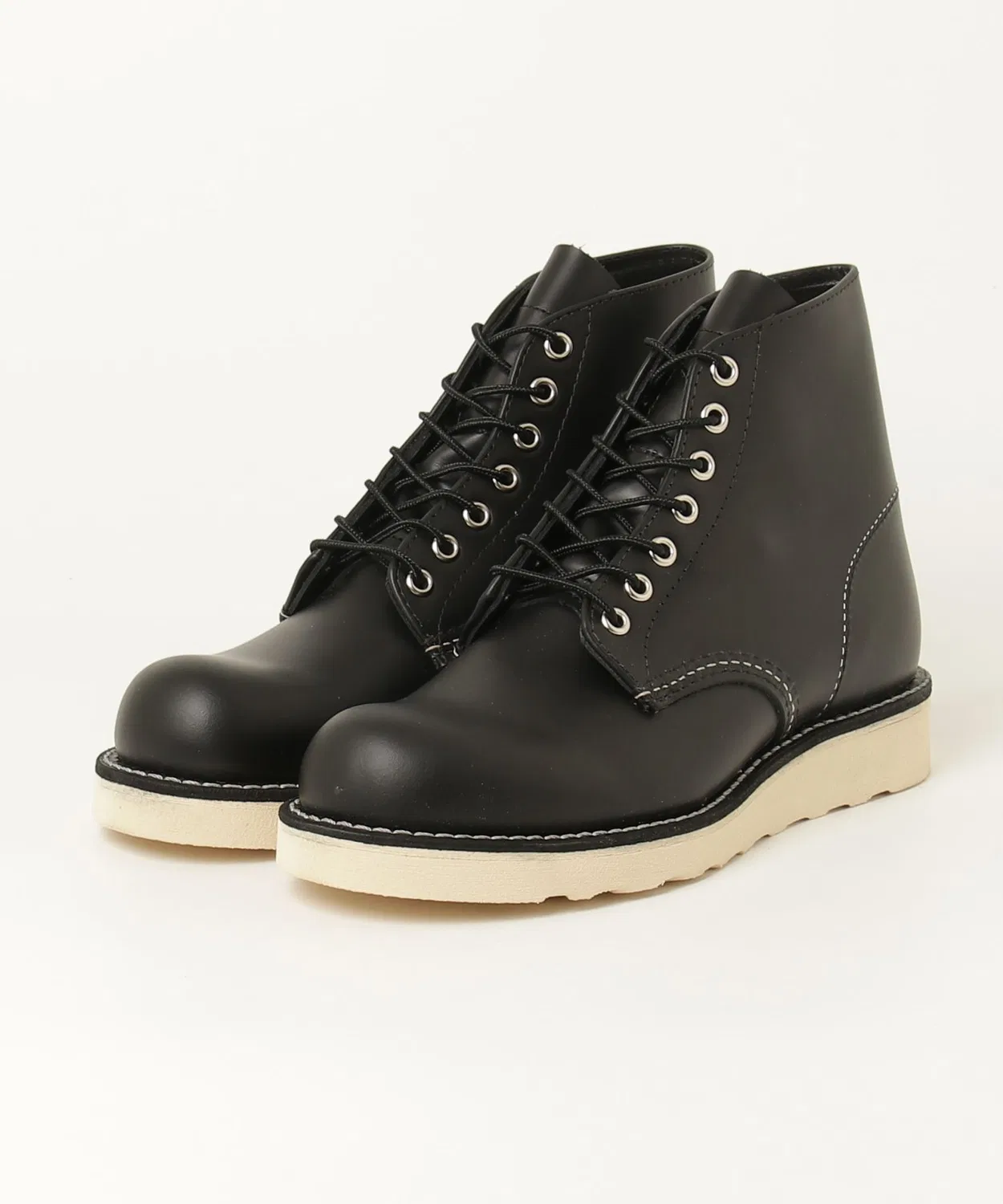 Ботинки классические Red Wing 8165 Black 6 дюймов Round