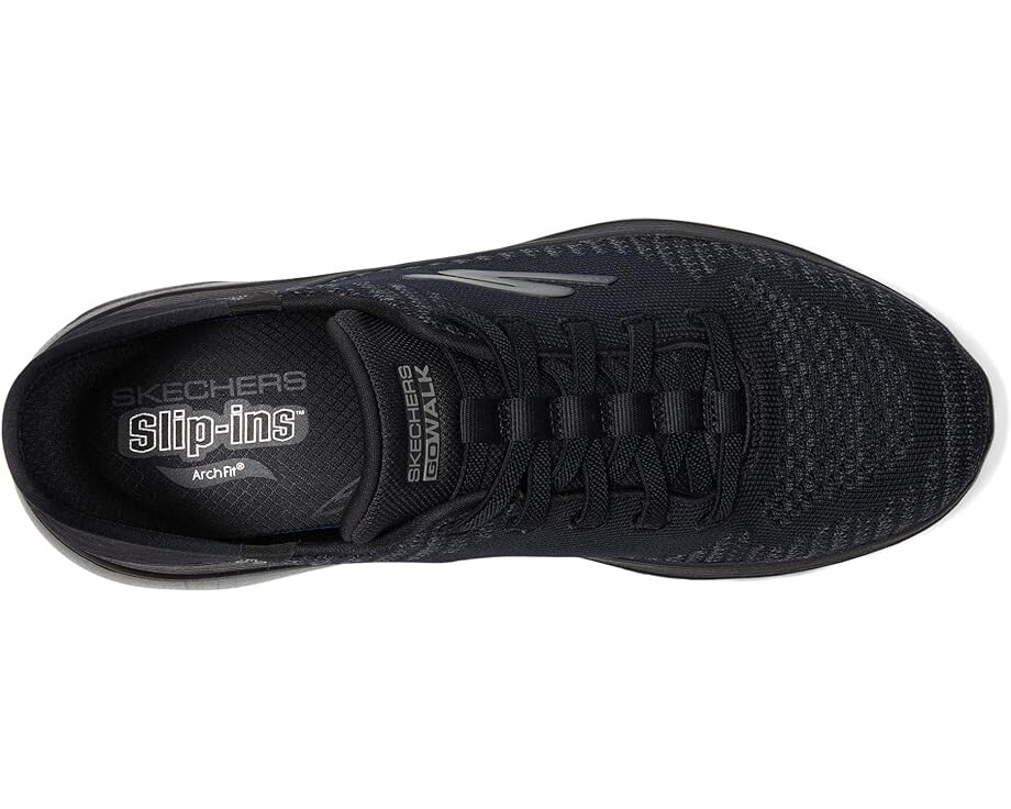 Кроссовки SKECHERS Go Walk Arch Fit 2.0 - Grand Hands Free Slip-Ins, черный — фото 2