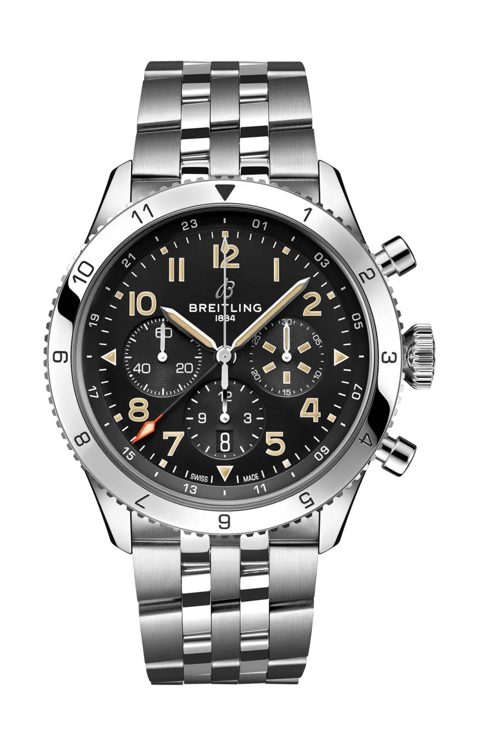 

Часы super avi b04 chronograph gmt 46 p 51 mustang Breitling
