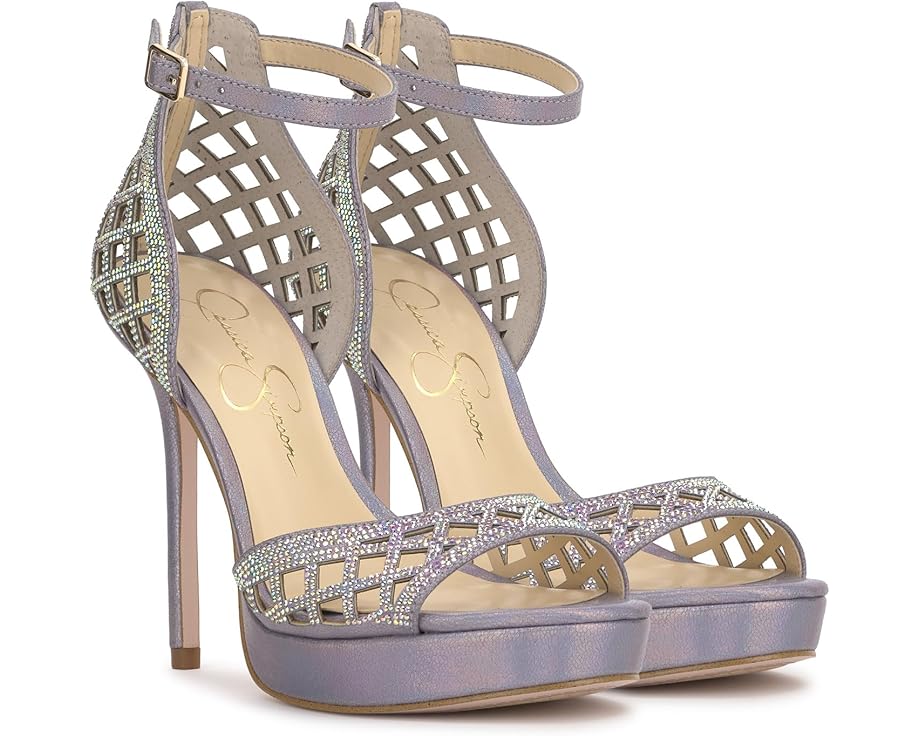 

Туфли Jessica Simpson Herora Embellished Platform Sandals, цвет Irridescent