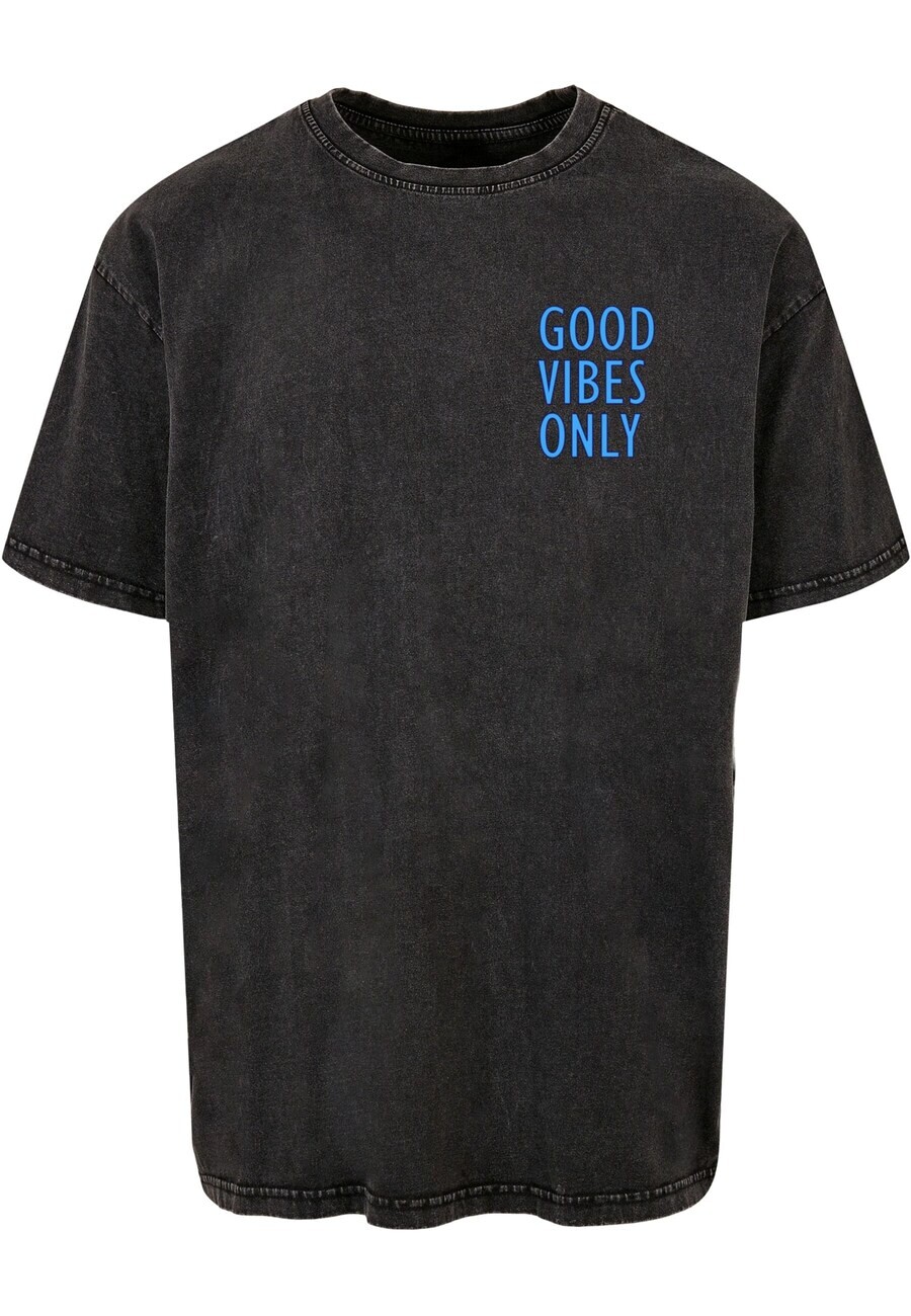 

Футболка Merchcode GOOD VIBES ONLY, антрацит