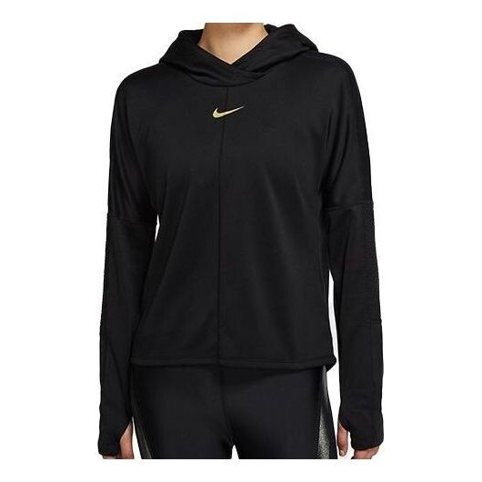 

Толстовка icon clash hoodie 'black' Nike, черный