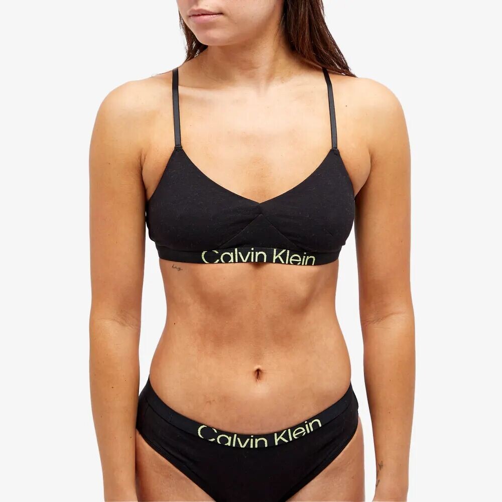 

Calvin Klein Бюстгальтер без подкладки CK, черный