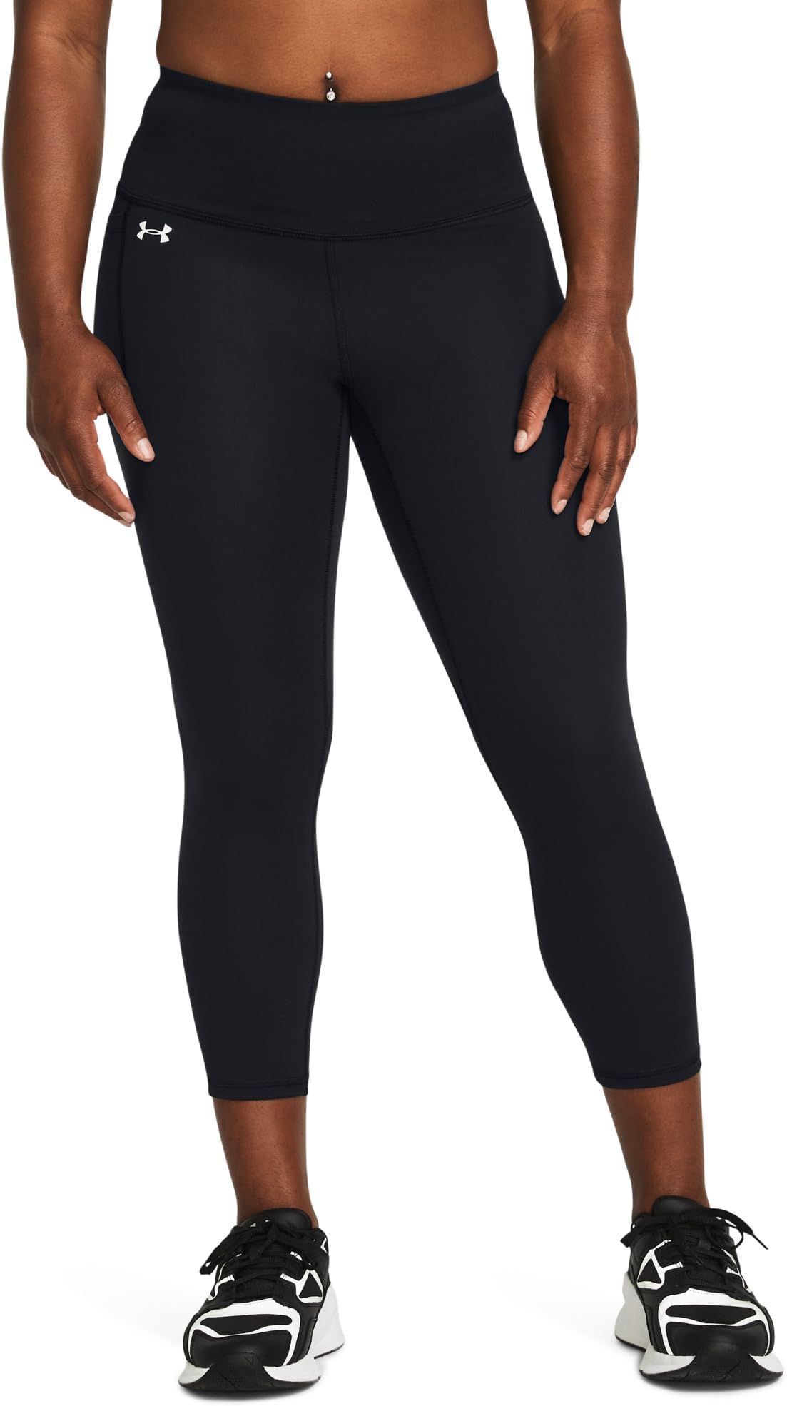 

Леггинсы Under Armour Motion Capri Leggings, черный/белый