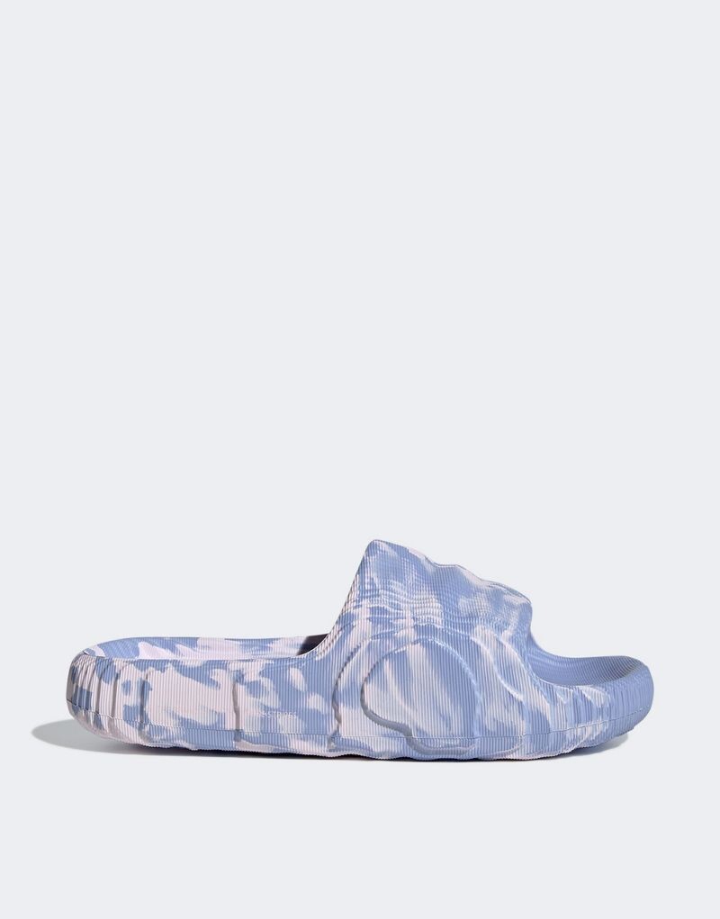 

Шлепанцы adidas Adilette 22 фиолетового мрамора