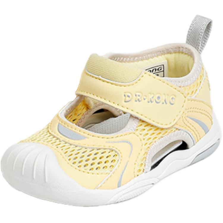 

Dr.Kong Противоскользящие износостойкие низкие детские ботинки yellow для малышей