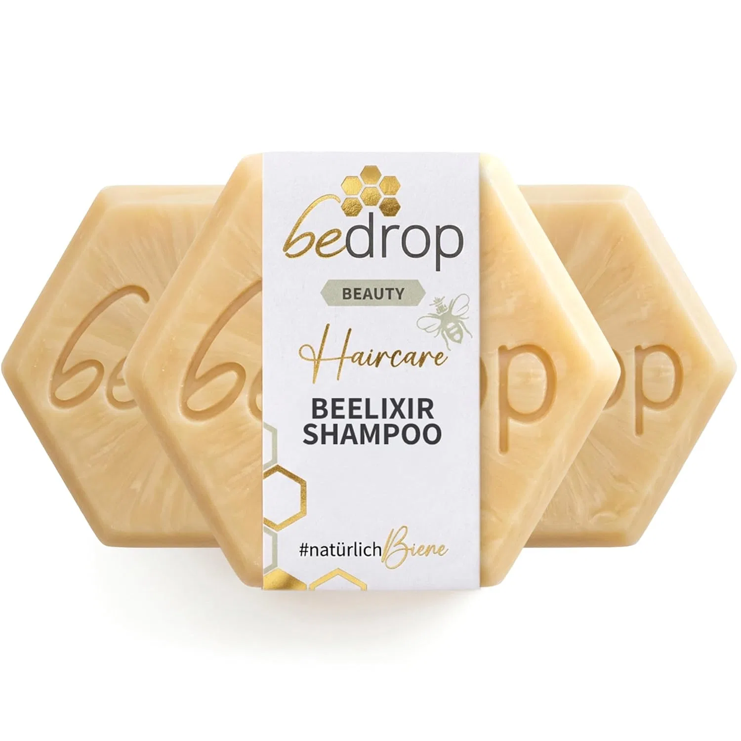 Твердый шампунь с маточным молочком и медом манука от bedrop