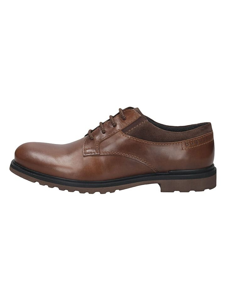 

Туфли на шнуровке Bugatti Leder-Schnürschuhe, коричневый