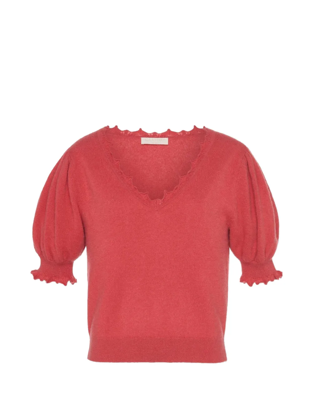 

Топ polline с v-образным вырезом Ulla Johnson, красный