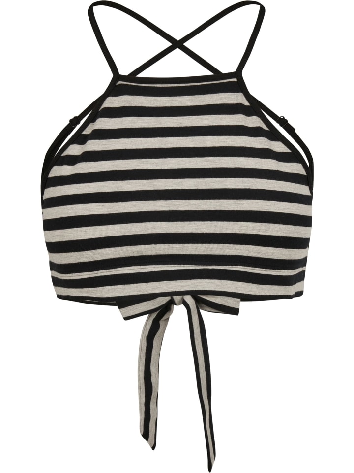 

Топ Urban Classics, цвет black/grey