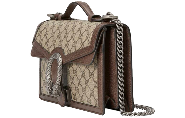 Женская сумка через плечо Gucci Dionysus из канваса и кожи — фото 2