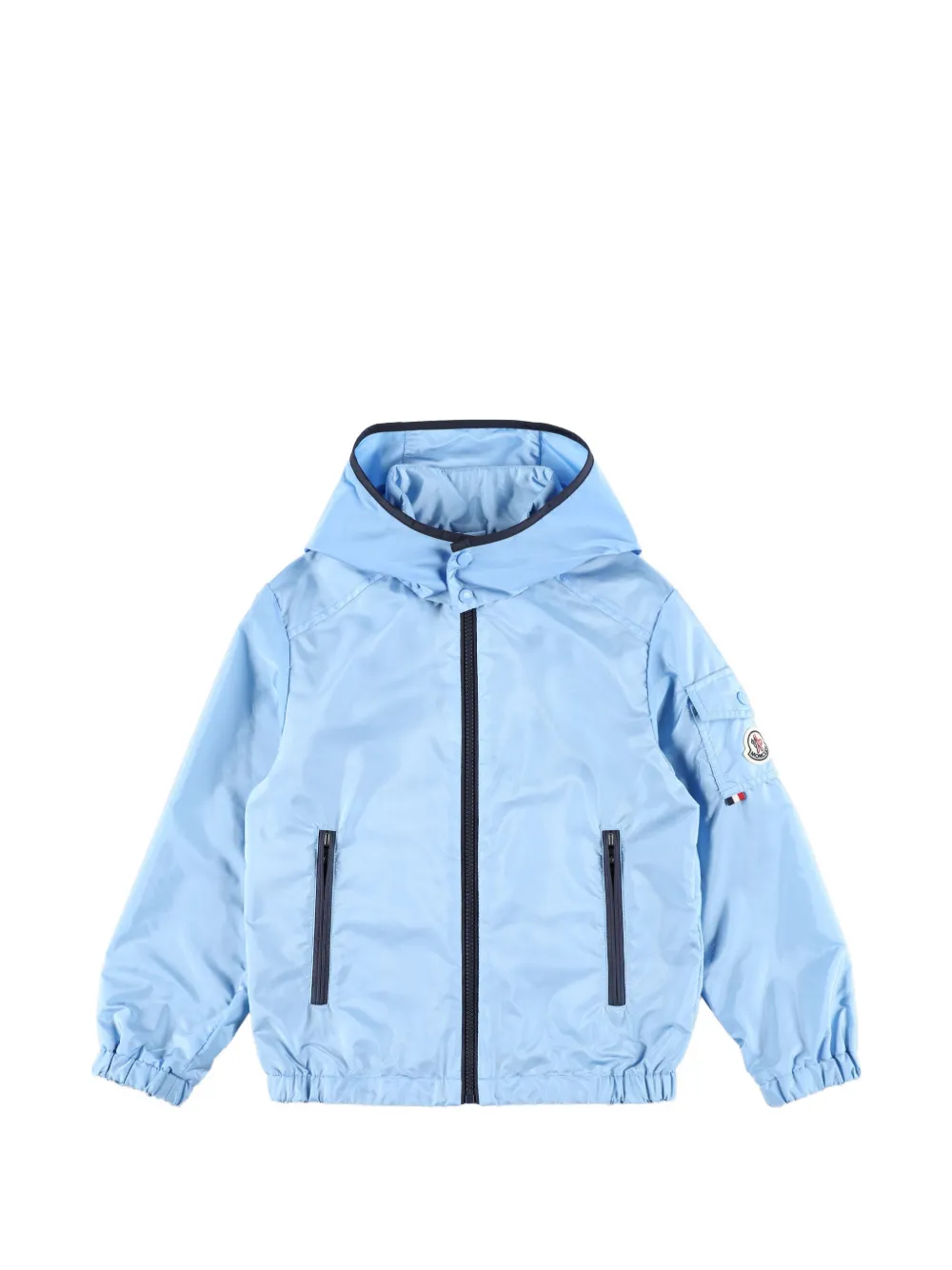 

Дождевик с капюшоном Banu Moncler Enfant, синий