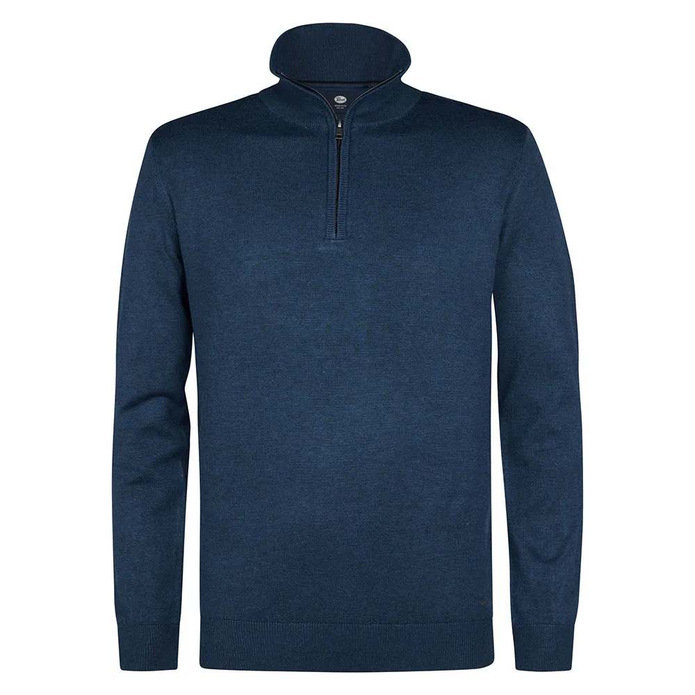 

Свитер Petrol Industries M-3050-KWC207 half zip, синий
