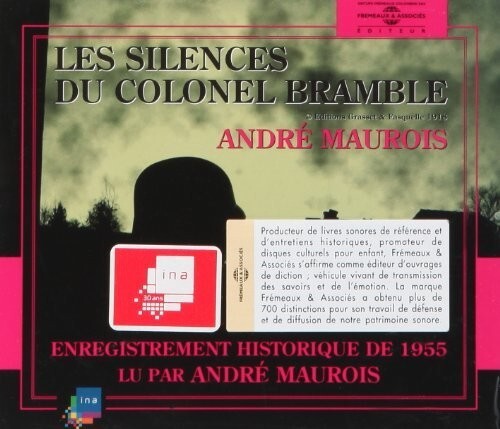 

CD диск Maurois, Andre: Les Silences Du Colonel Bramble: Read By Andre Maurois
