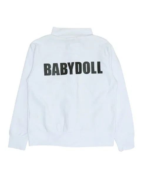 Рашгард с логотипом на спине BABYDOLL, белый — фото 3
