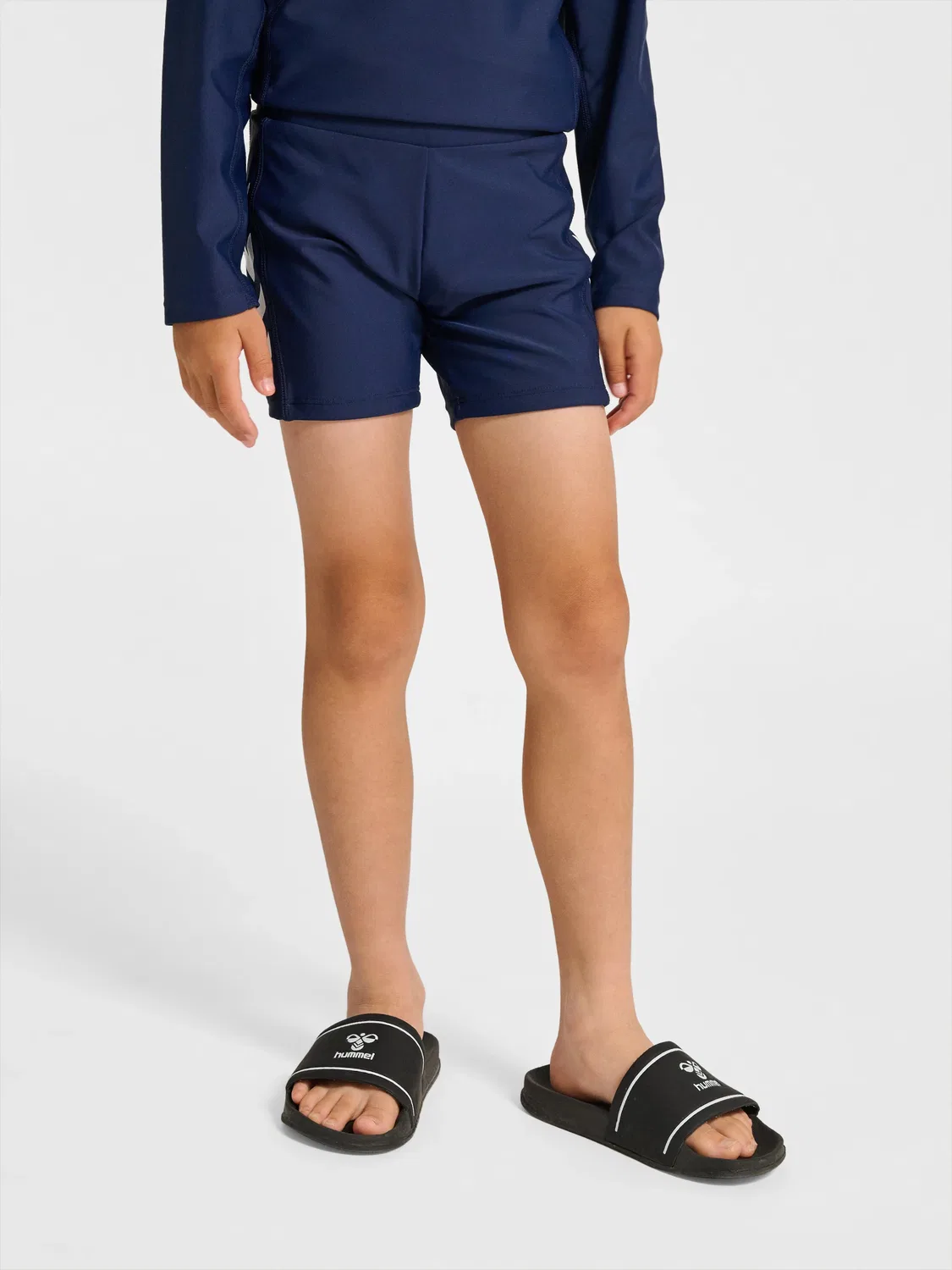 Плавки детские, приталенные, Hummel, dress blues