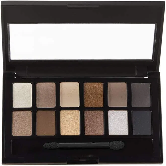 Палетка теней для век Maybelline The Nudes Palette, 1 шт, 9.6 кг, нюдовый — фото 2
