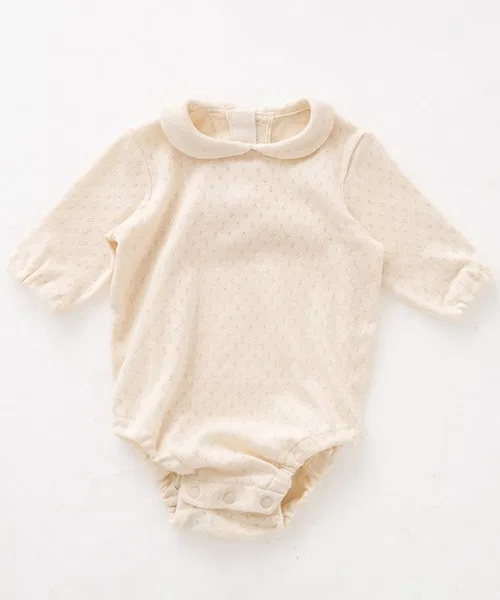Боди с ажурным узором из органического хлопка Pompkins Baby — фото 2