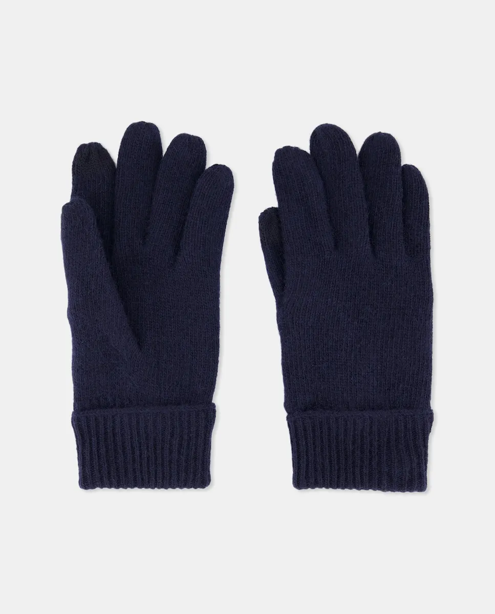 

Мужские вязаные перчатки с подкладкой Dustin, светло-голубой