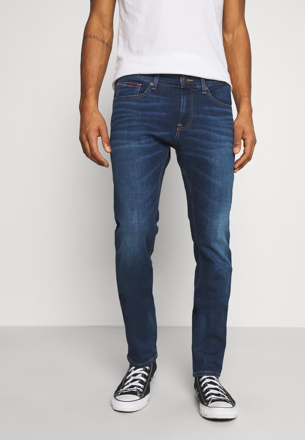 

Джинсы Slim fit Tommy Jeans SCANTON SLIM ASDBS, цвет Aspen Dark Blue