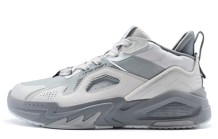 

Абразивостойкие термоизолированные кроссовки Mid Top для мужчин, серые XTEP, Dove серый/Elegant серый/Smoke серый